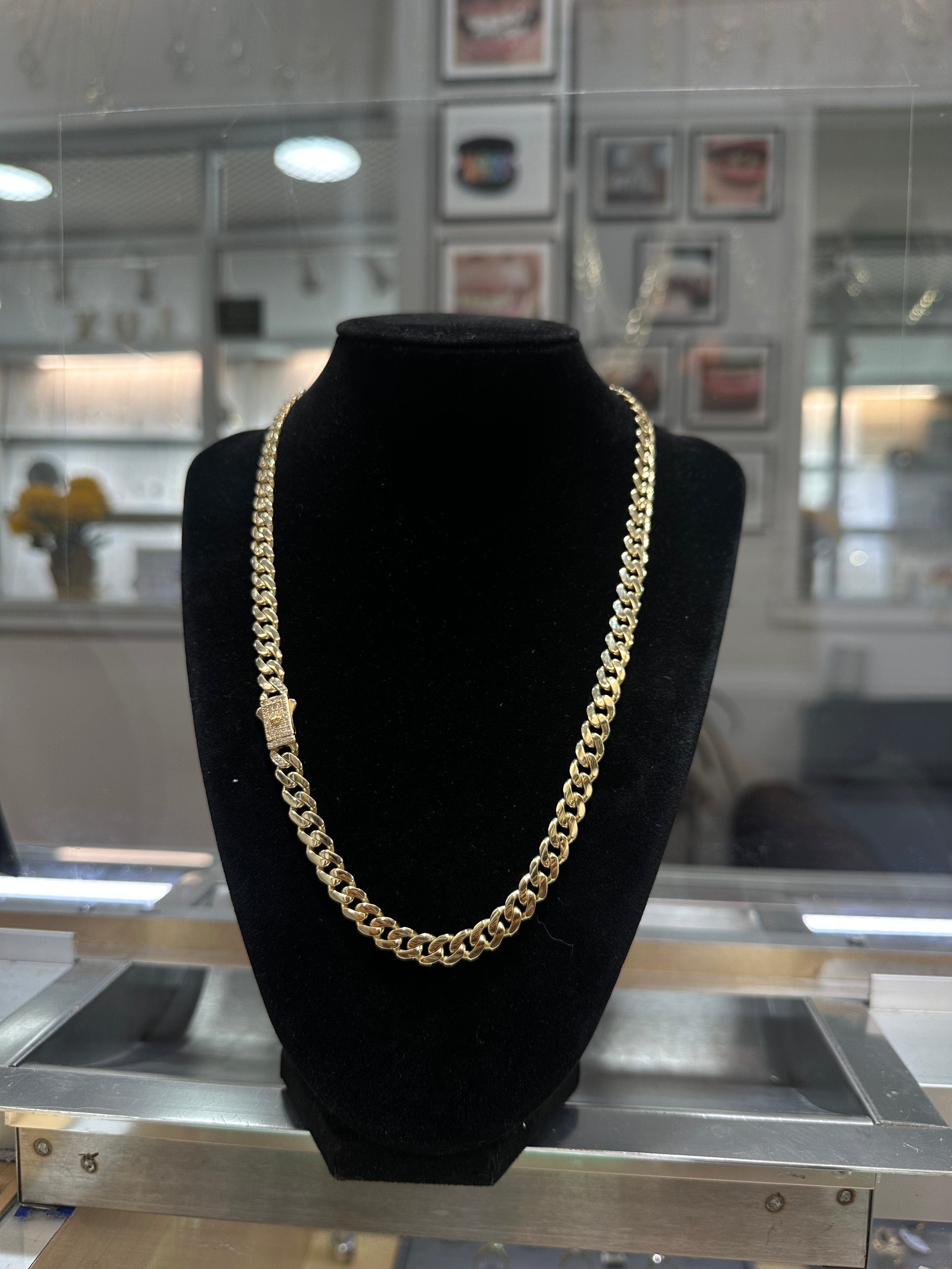 Monaco Cuban Chain 14kt