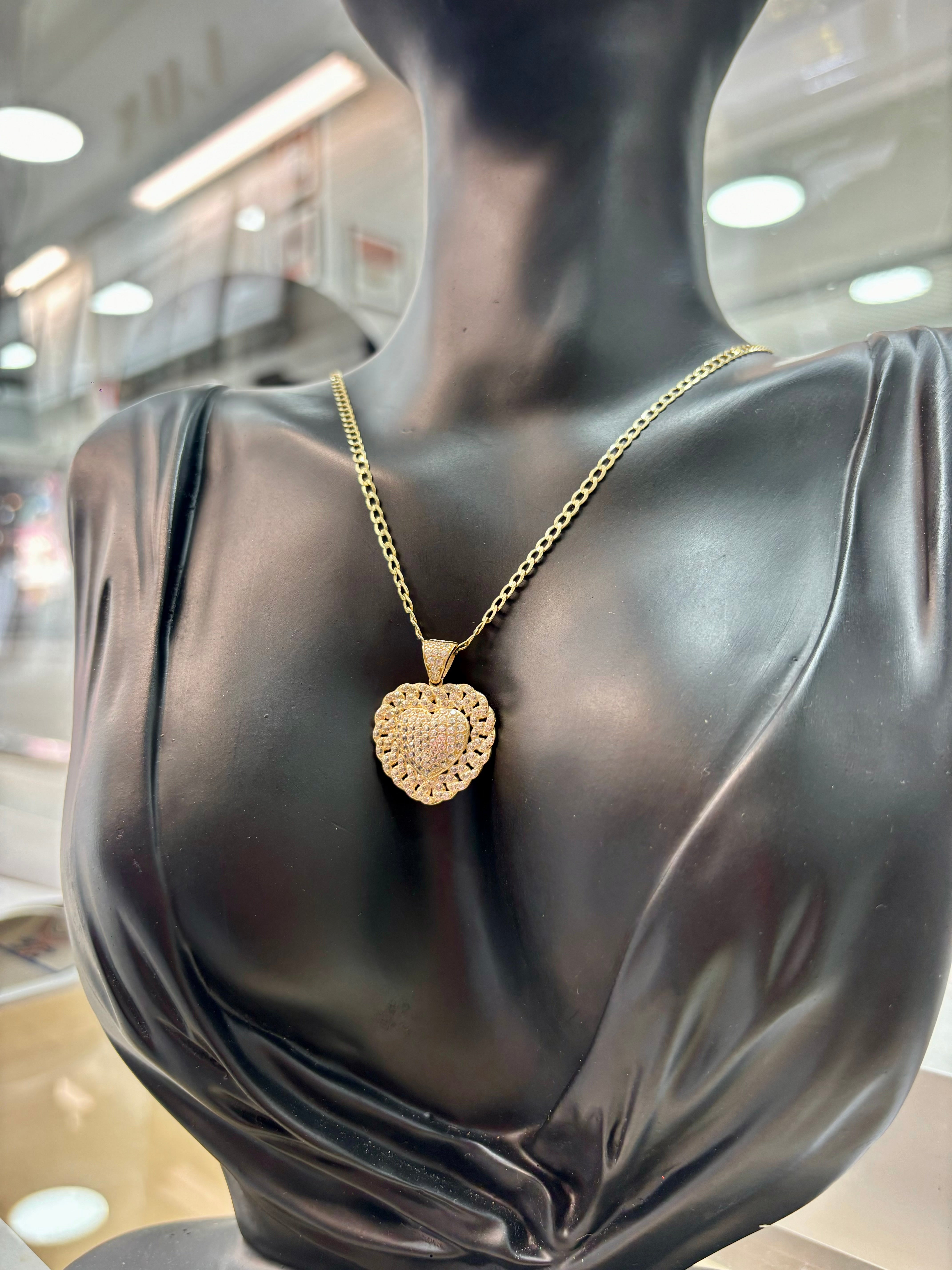 14KT Heart Set