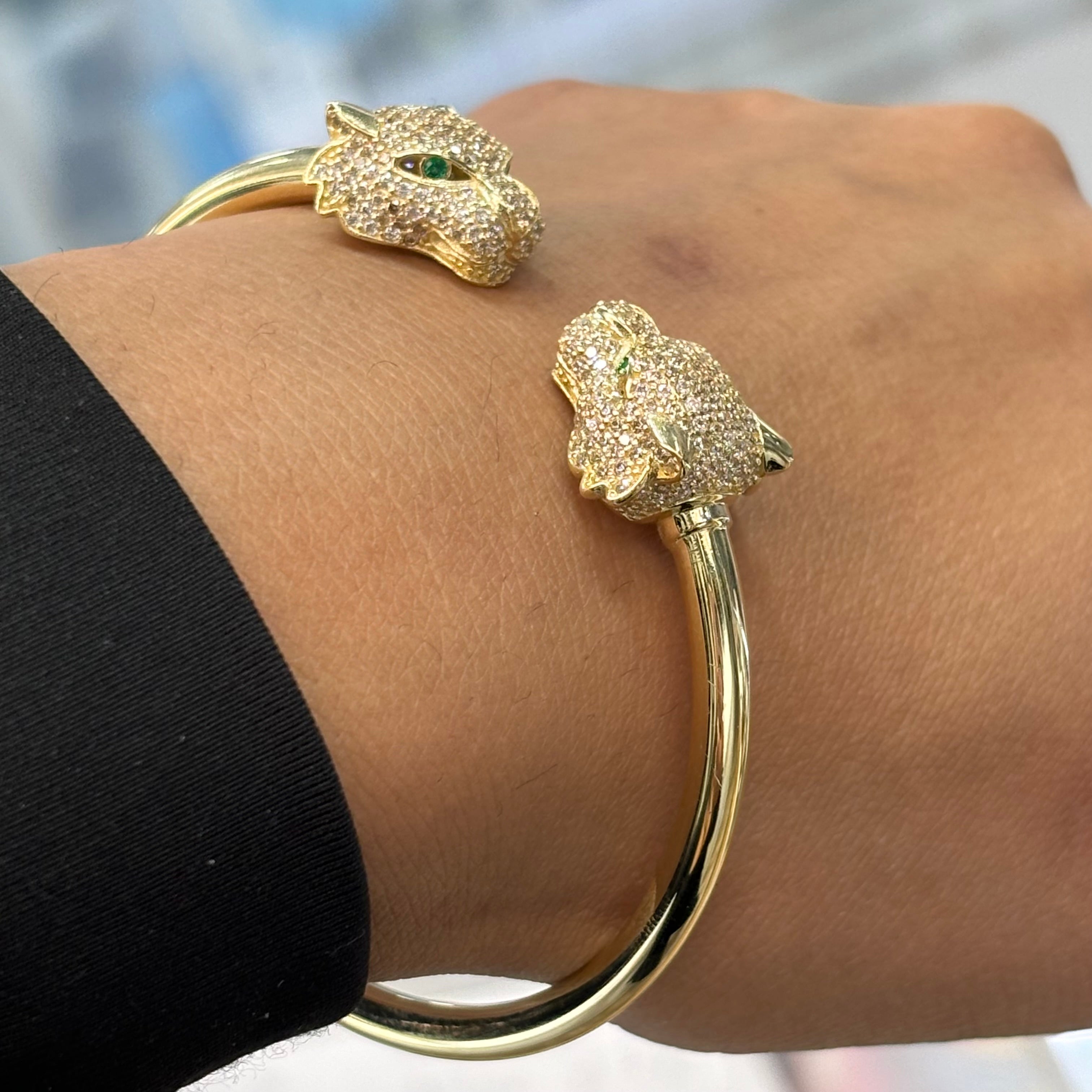 14KT Designer Bangle Panther