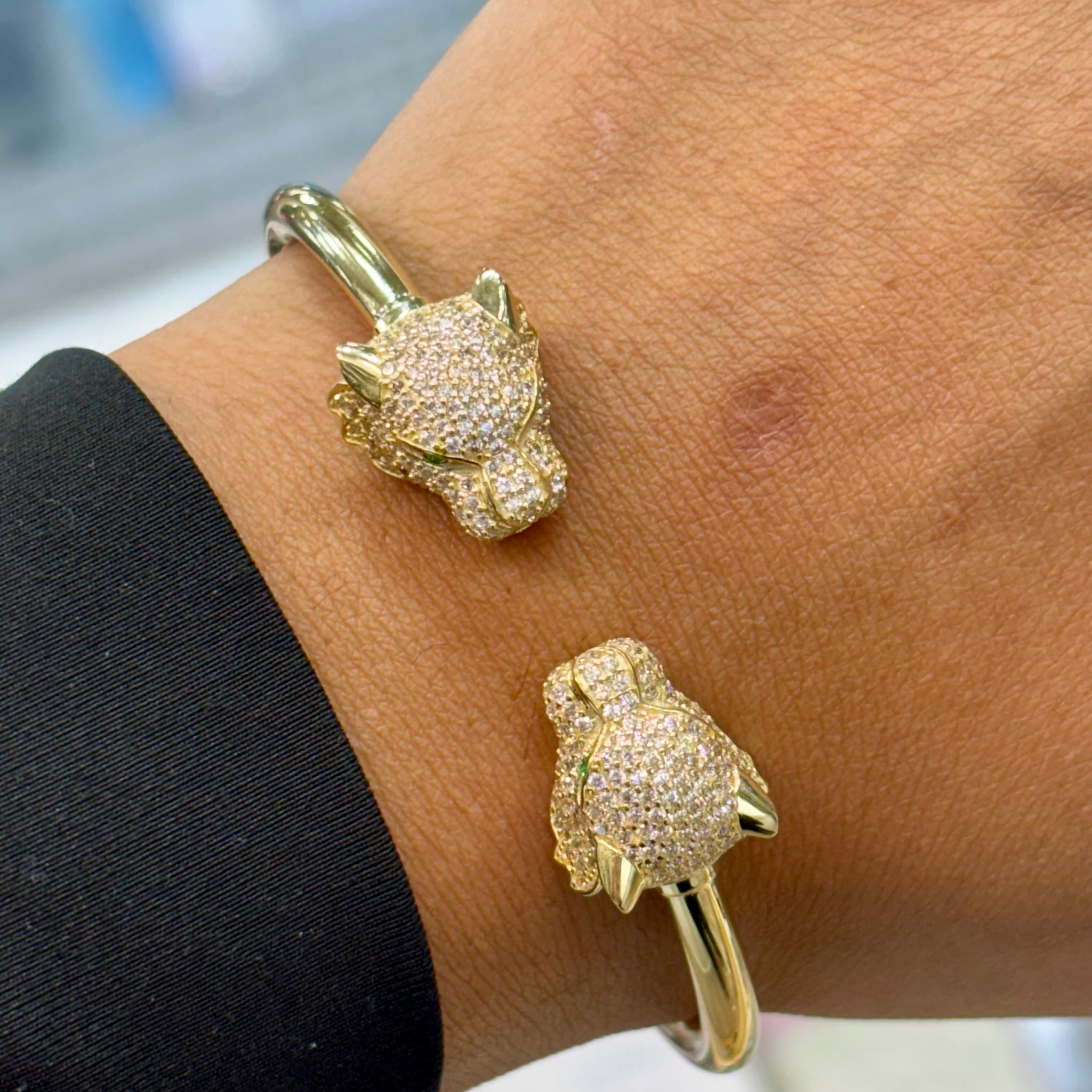14KT Designer Bangle Panther