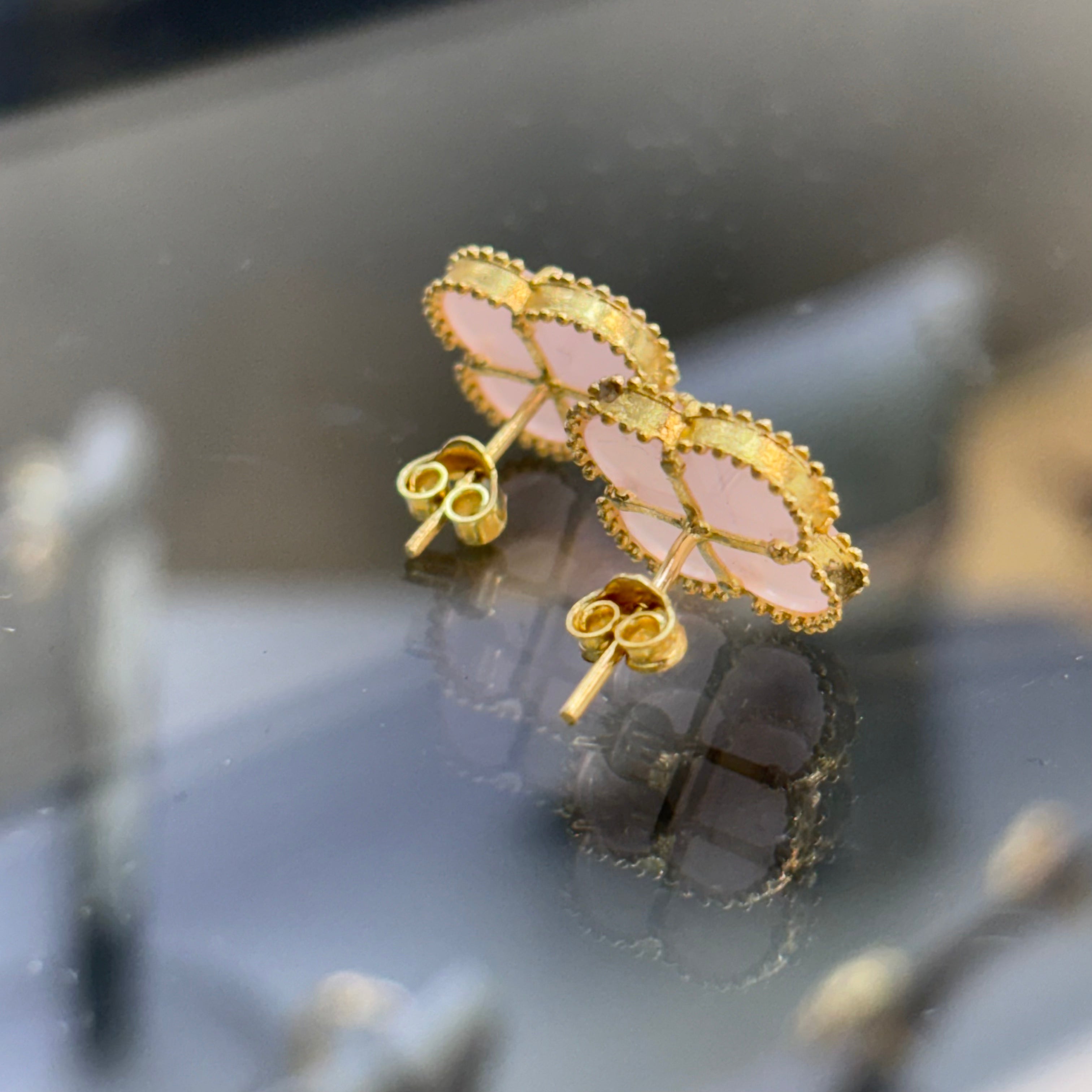 14KT Blush Pink Earrings