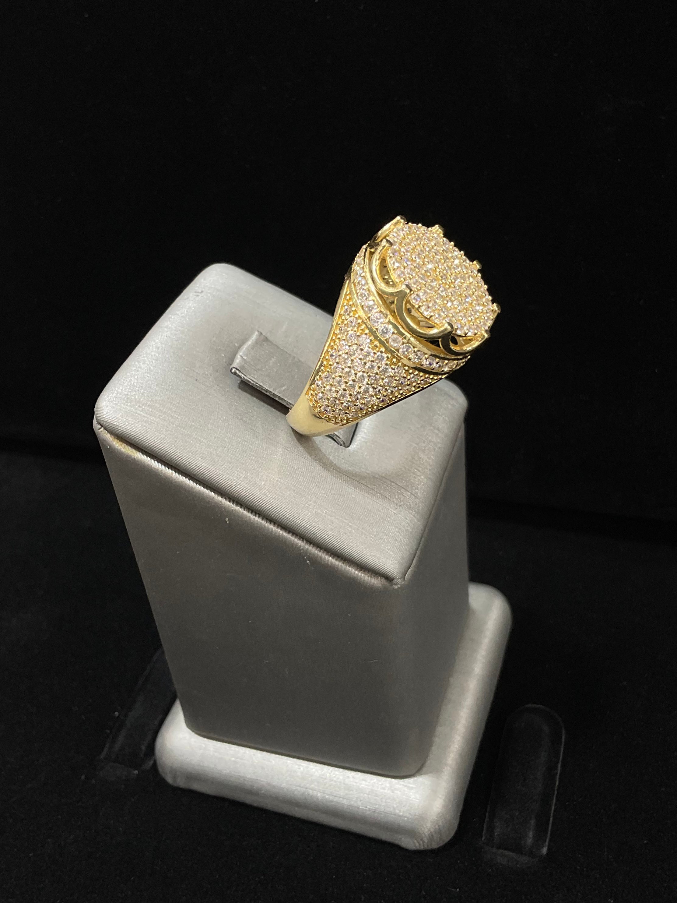 Men’s Ring 14kt with CZ