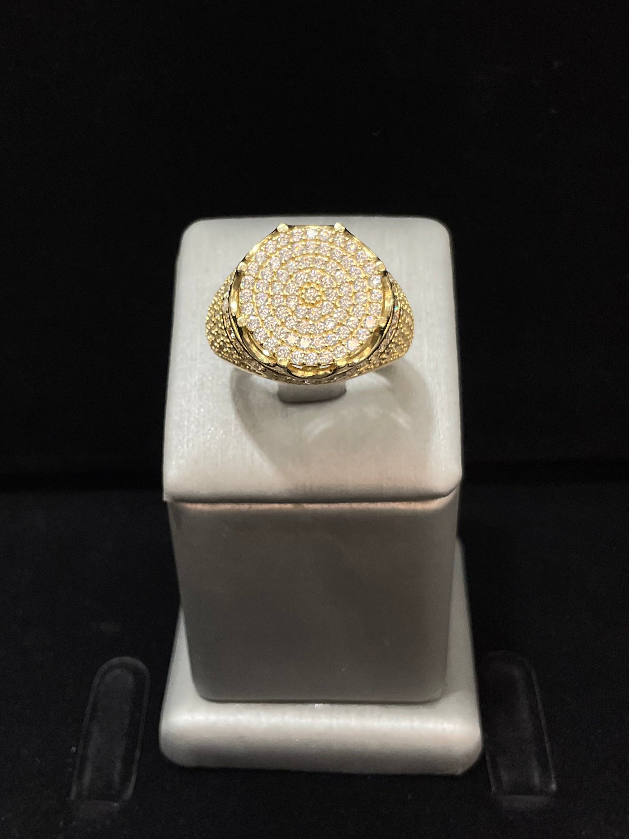 Men’s Ring 14kt with CZ
