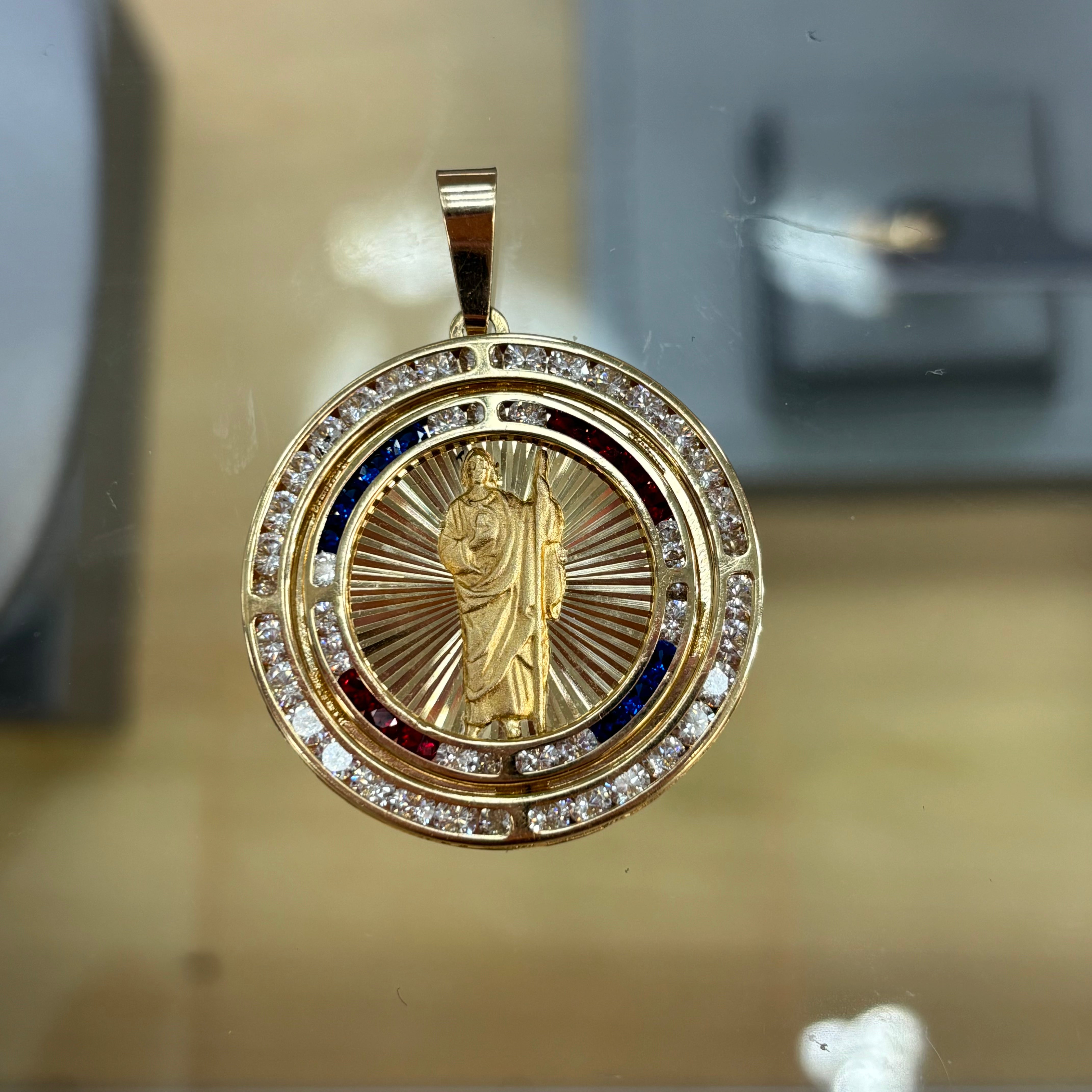 14KT Saint Jude Pendant
