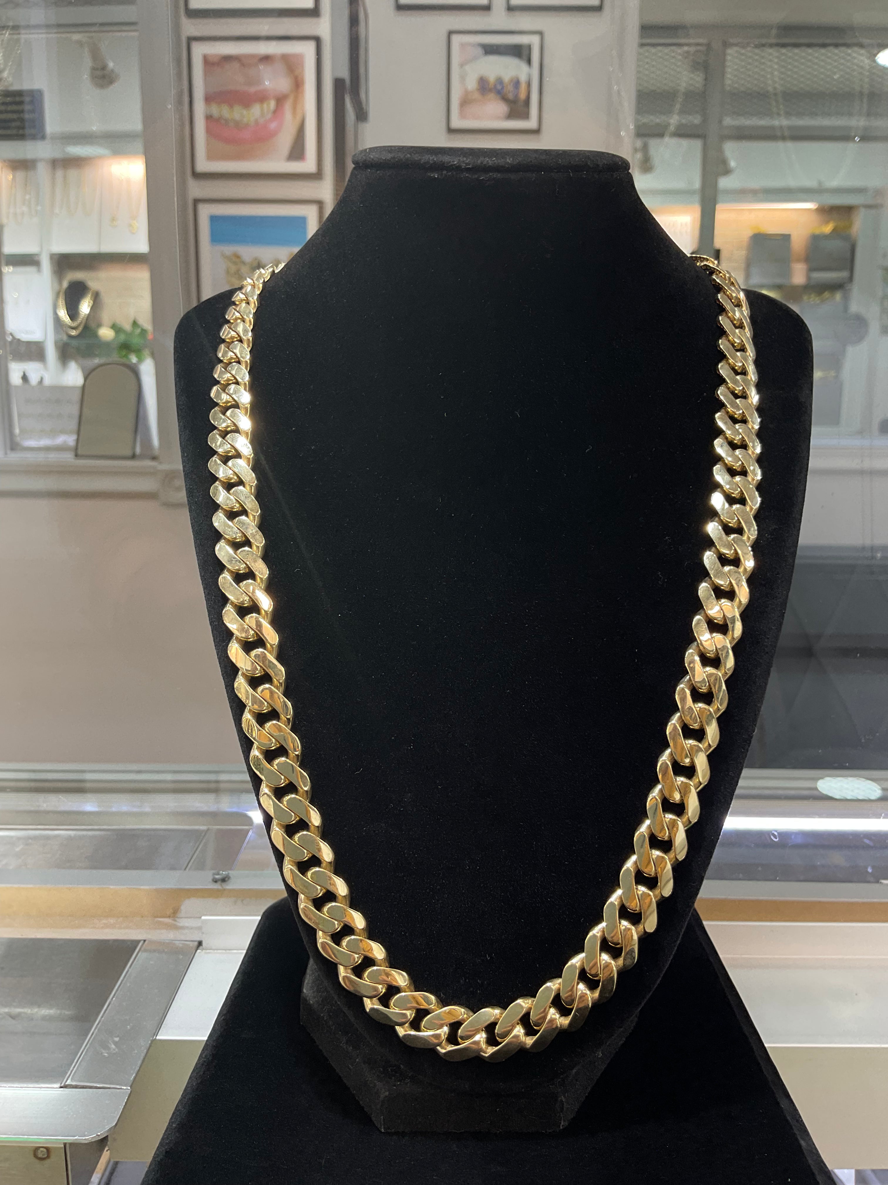 14kt Monaco Chain