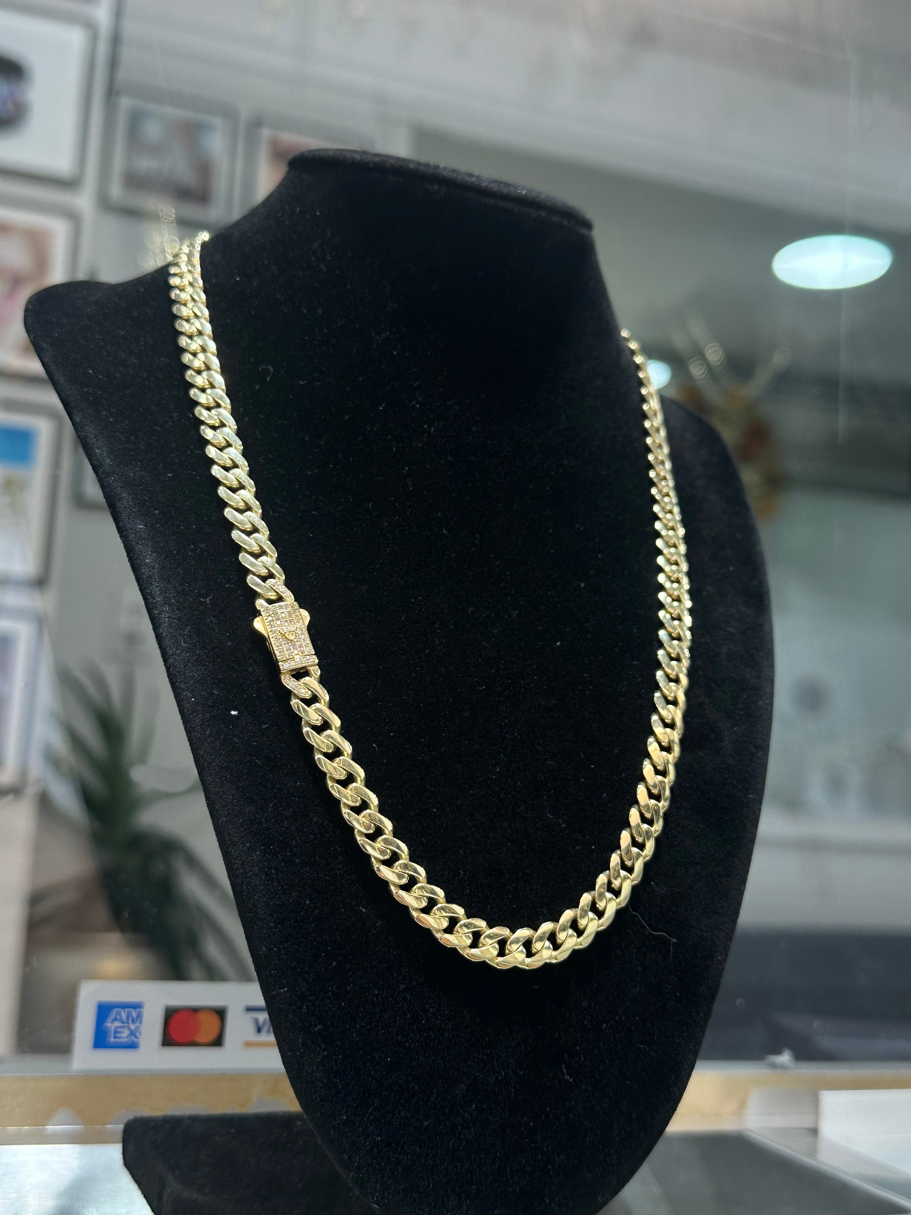 Monaco Cuban Chain 14kt