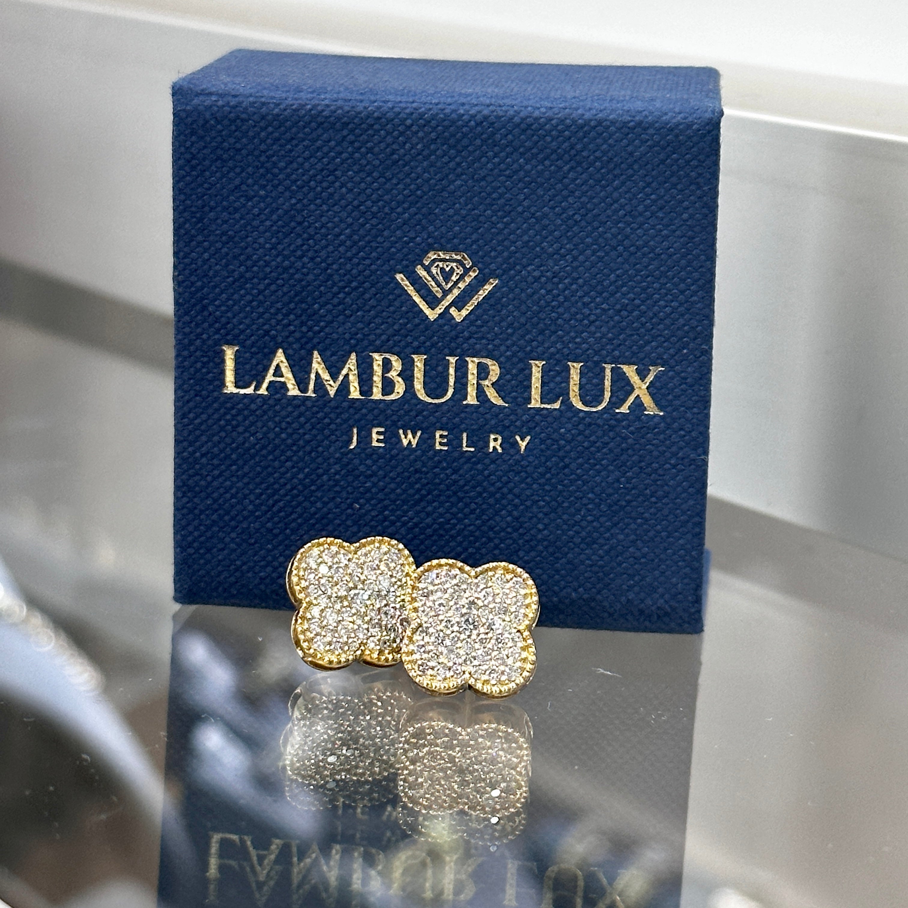 14KT VS1 Designer Earrings